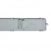 ULO-C41A T8x2/L128 IP65 WHITE Светильник линейный накладной. Без ламп. Цоколь G13, под лампы Т8. TM Uniel