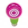 Лампа светодиодная для растений LED-A60-15W/SPSB/E27/CL PLP30GR. Спектр для рассады и цветения. ТМ ФитоЛето